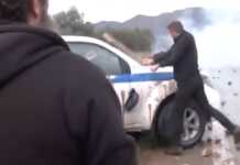 Kaos në Kretë: Fermerët grekë bllokojnë aeroportin dhe përplasen me policinë