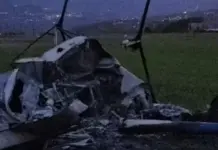 Helikopteri rrëzohet pranë aeroportit të Beneventos: 1 viktimë dhe 1 i plagosur