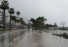 IGJEO: Reshje intensive, shtrëngata dhe dëborë në disa qarqe të vendit