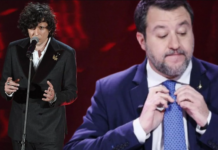 Salvini komplimenton Ermal Metën për “italishten e tij të përsosur”, përdoruesit e rrjeteve sociale reagojnë