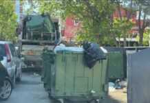 Kaos në Vlorë para sezonit turistik: oraret e pastrimit dhe kontenierët bllokojnë rrugët kryesore