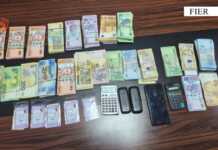 Operacioni “Transaksioni” në Fier dhe Lushnjë – 3 të arrestuar, shuma të mëdha parash të sekuestruara nga këmbimi valutor i paligjshëm