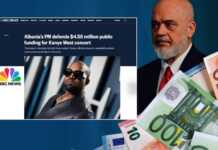 NBC News i kushton artikull koncertit të Kanye West në Tiranë: Financimi me 4 milionë euro nga qeveria shqiptare në qendër të vëmendjes