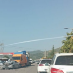 Aksident në aksin Elbasan–Metalurgji, përplasen 4 automjete, raportohet një i lënduar