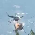 Përplasen dy helikopterë gjatë shuarjes së zjarreve në Greqi, vijon operacioni i kërkim-shpëtimit