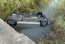 Aksident tragjik në Lushnjë, makina përfundoi në kanal, humbën jetën dy motrat