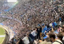 Ultrasit shpërthejnë në akuza dhe ofendime kundër De Laurentiis në Champions League: Humbja ndaj Arsenalit thellon krizën