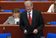 Berisha nga Strasburgu: “Në Shqipëri, kombi përballë një kërcënimi real ekzistencial”